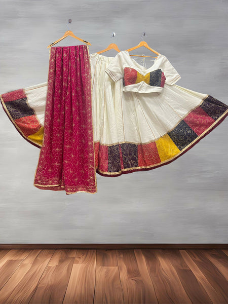 Vintage Blossom: Navratri Ensemble