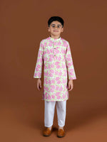 Pastel Pink Kurta Set