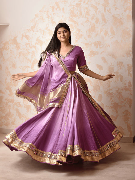 Shimmering Majesty: Regal Reflections Chaniya Choli